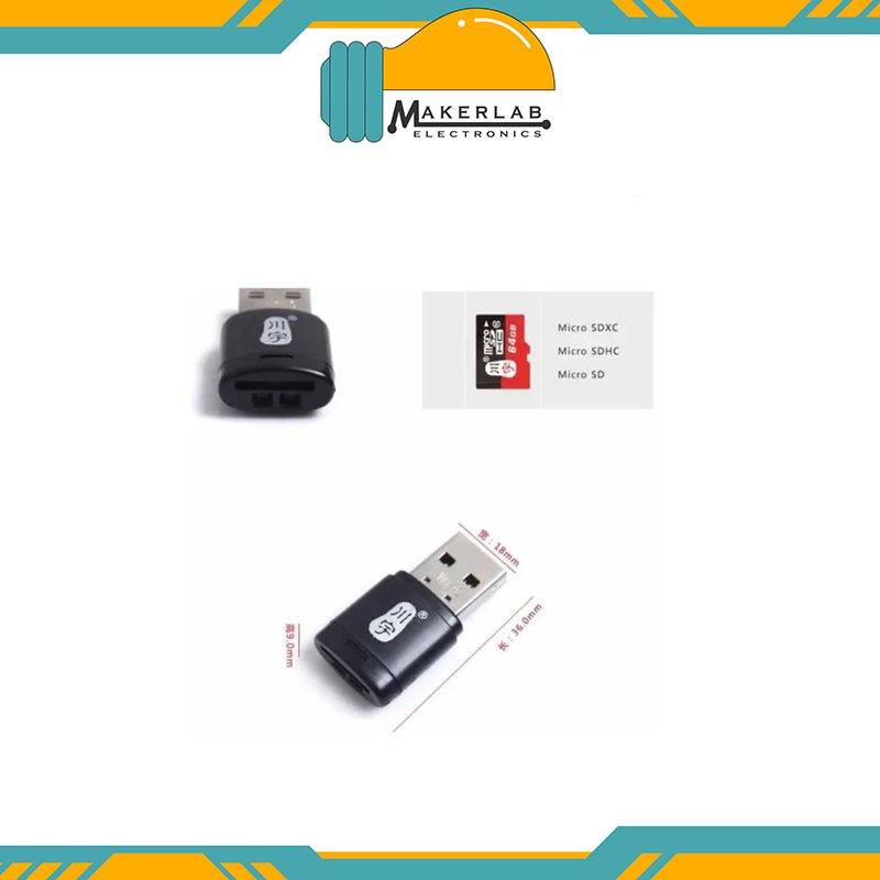 Micro SD Card to USB adaptor reader C286