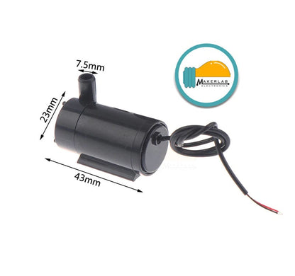 DC 5-12V Submersible Water Pump Low Noise Brushless Motor Pump