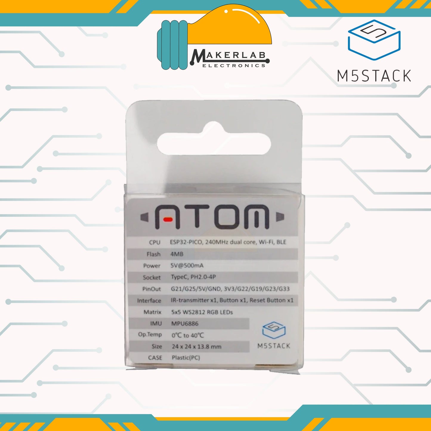 ATOM Matrix ESP32 Development  Kit