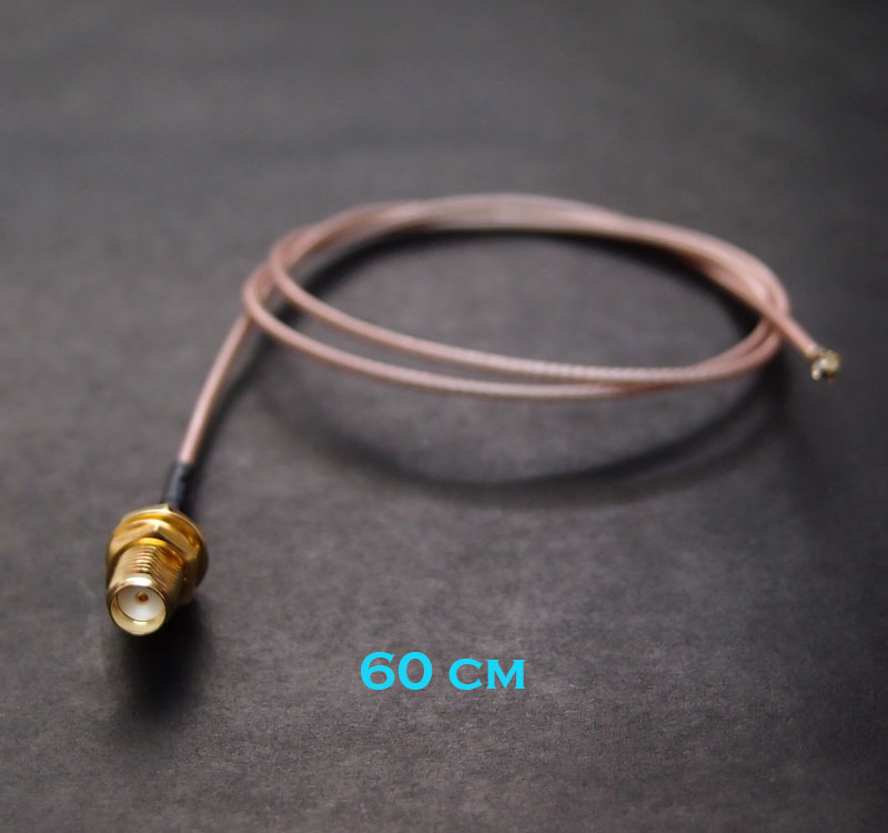 SMA Female to uFL/u.FL/IPX/IPEX RF Adapter Cable
