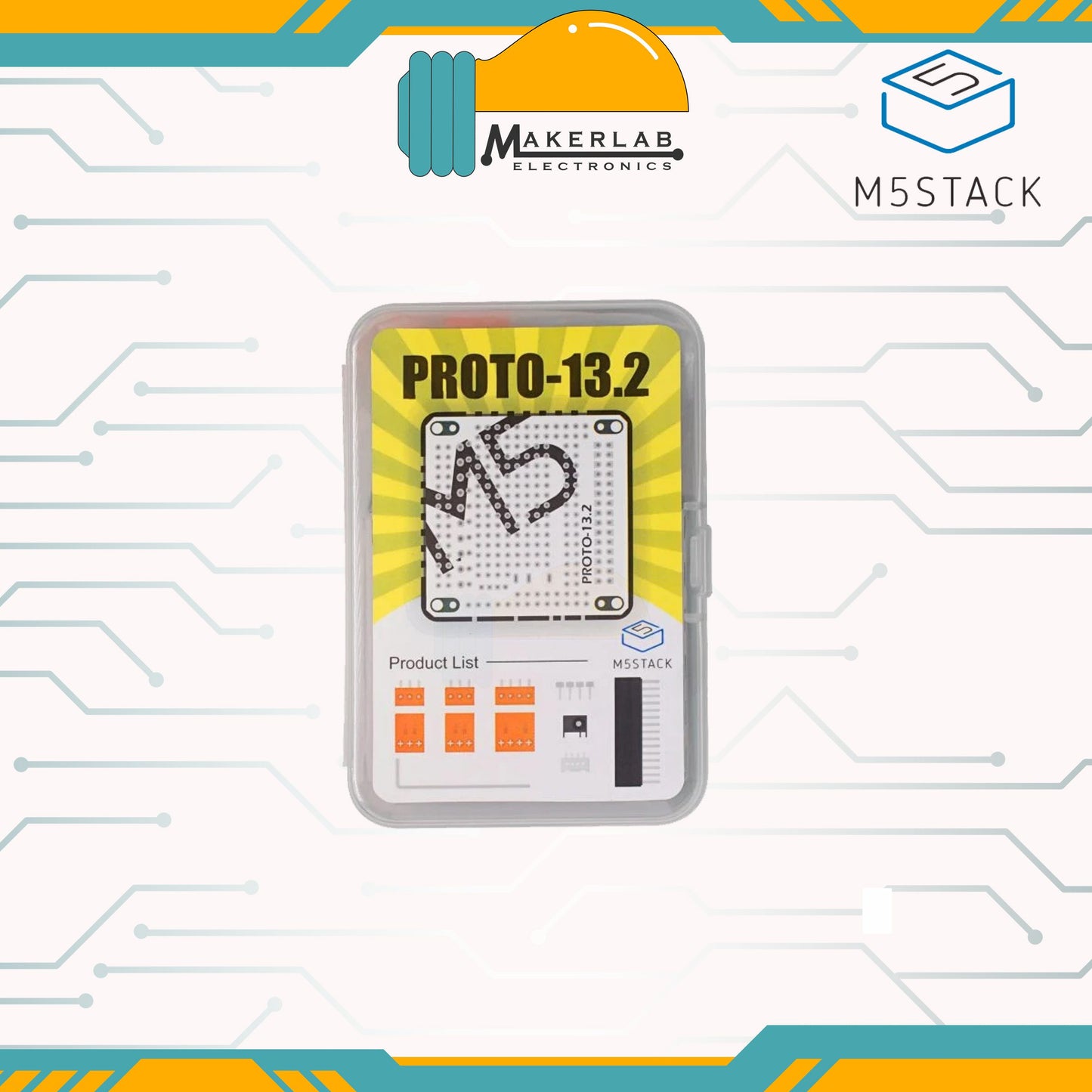 M5Stack Proto Pegboard Module - 13.2