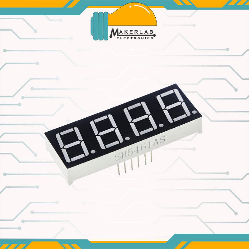 4 Digit 7 Segment Display – Makerlab Electronics