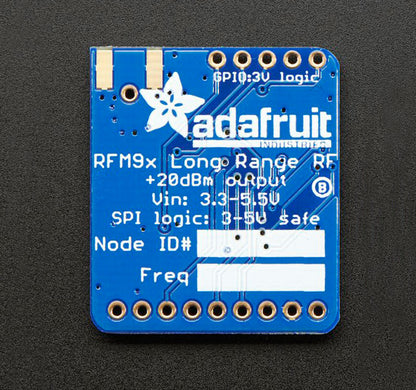 Adafruit RFM95W LoRa Radio Transceiver Breakout - 868 or 915 MHz - RadioFruit