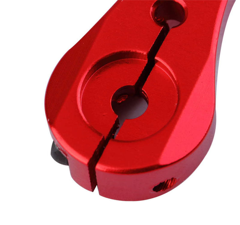 Hot Racing Traxxas X-Maxx CNC-Machined Aluminum Clamp Servo Horn (Black) (25T) (Futaba/TRA/Savox - Foto 6