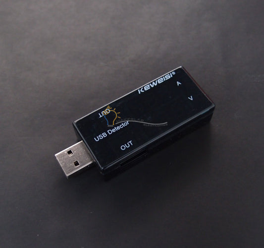 Dual USB Charger Digital Voltmeter Ammeter KWS-10VA