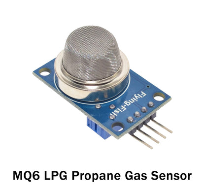 MQ2 MQ3 MQ4 MQ5 MQ6 MQ7 MQ8 MQ9 MQ135 Smoke Alcohol Methane LPG Carbon Monoxide Hydrogen Gas Sensor