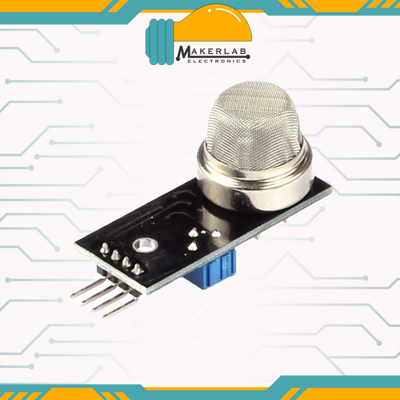 MQ2 MQ3 MQ4 MQ5 MQ6 MQ7 MQ8 MQ9 MQ135 Smoke Alcohol Methane LPG Carbon Monoxide Hydrogen Gas Sensor