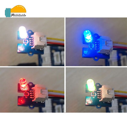 Grove Multi Color Flash LED (5mm)