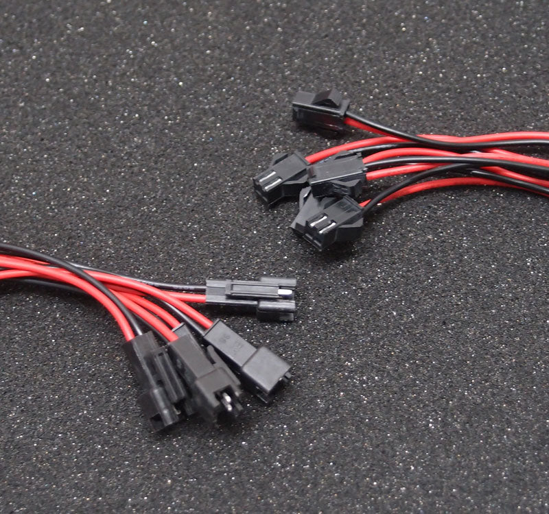 JST SM 2Pin Plug Male to Female Wire Cable Connector