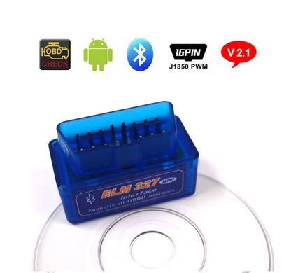 Mini ELM327 Bluetooth OBD2 V2.1 Car Diagnostic Interface Tool