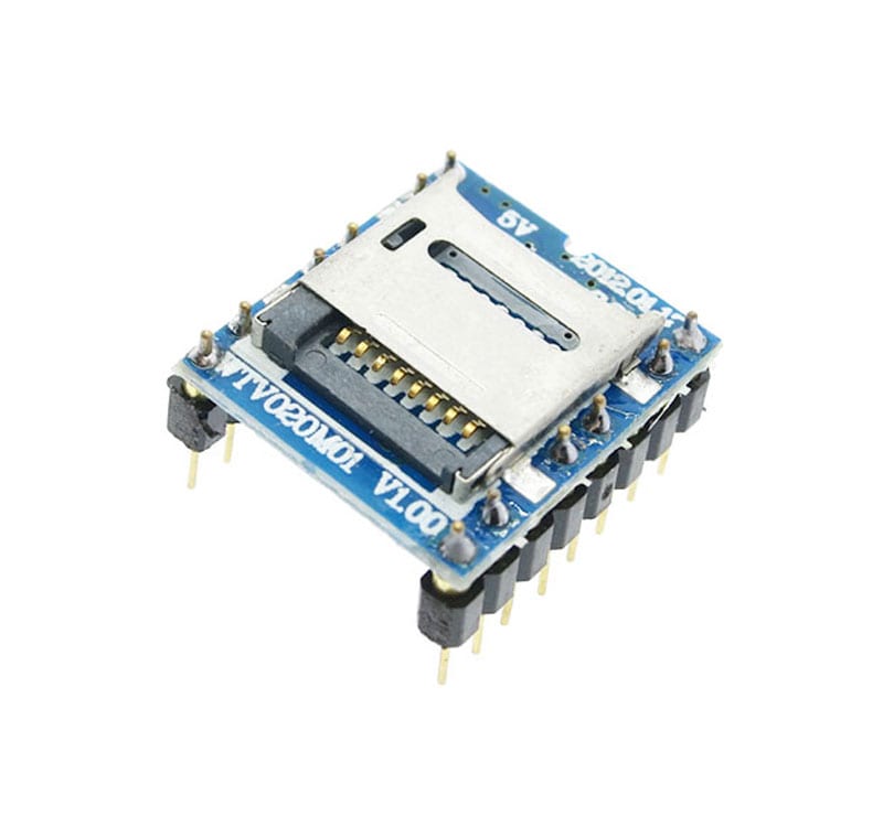 Mini SD Card MP3 Sound Module WTV020-SD-16P