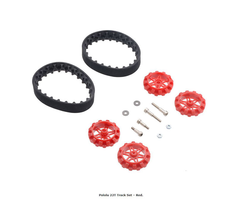Pololu 22T Track Set - Red