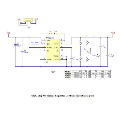 Pololu 5V Step-Up Voltage Regulator U1V11F5