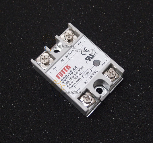 Solid State Relay – SSR-10AA (80-250V AC Input)- Original