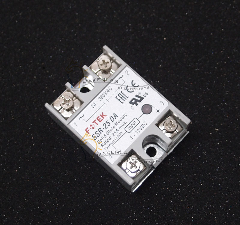 Solid State Relay SSR-25DA (4-32V DC Input)- Original