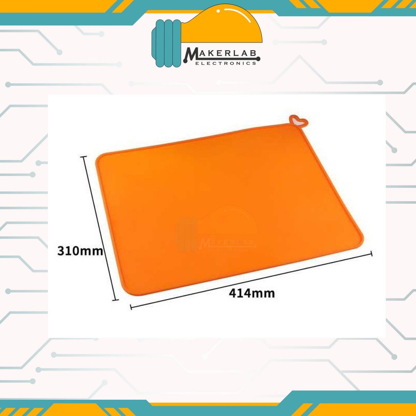 Silicone Mat Soft Anti-Slip Photosensitive Resin Pad Accessories for 3D Printer