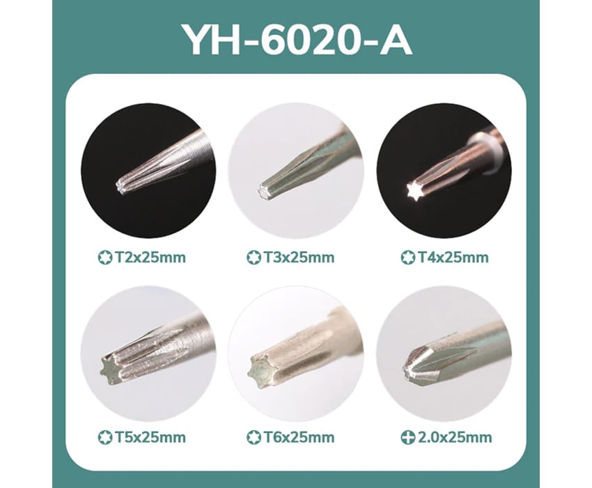 Precision Screwdriver Set YH 6020