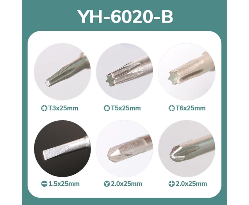 Precision Screwdriver Set YH 6020