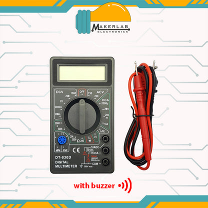 DT-830B / DT-830D Digital Multimeter LCD AC/DC 750/1000v Mini Portable Multimeter for OHM Voltmeter