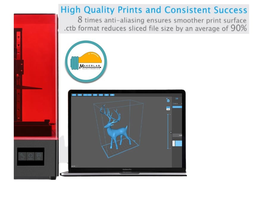 Elegoo Saturn MSLA 4K Monochrome LCD Resin 3D Printer