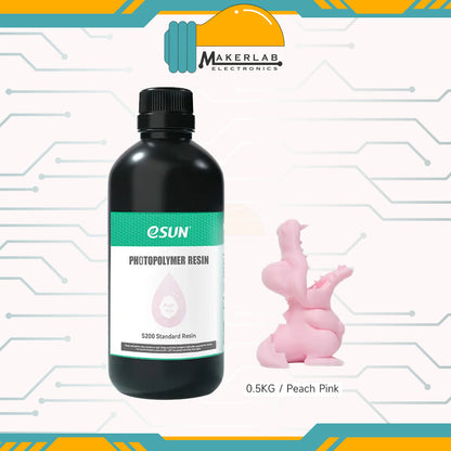 eSUN S200 Standard Resin UV 405nm LCD Photopolymer Resin for Photon UV Curing Liquid 3D Resin 0.5KG