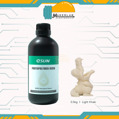 eSUN S200 Standard Resin UV 405nm LCD Photopolymer Resin for Photon UV Curing Liquid 3D Resin 0.5KG