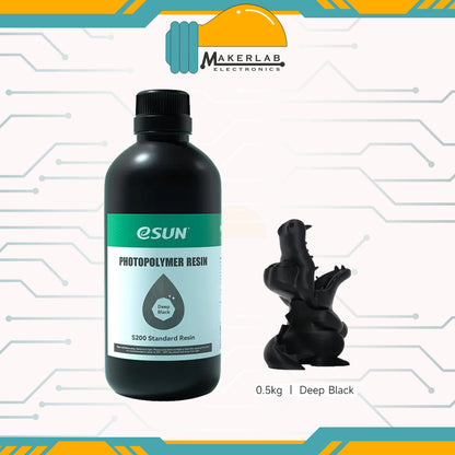 eSUN S200 Standard Resin UV 405nm LCD Photopolymer Resin for Photon UV Curing Liquid 3D Resin 0.5KG