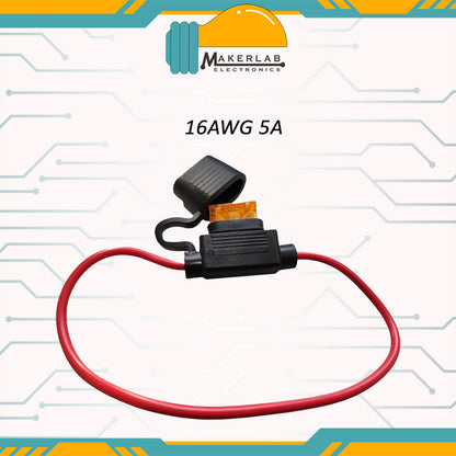 Waterproof fuse holder 16AWG 10A - 15A - 5A - 20A - 30A - 40A - 25A - 35A - 3A - 2A