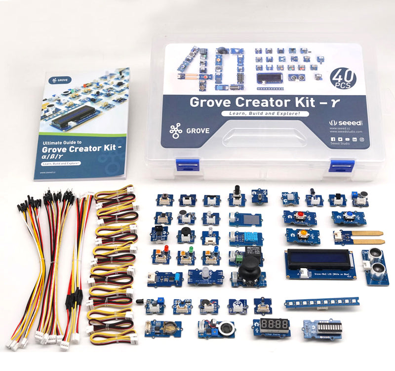 Grove Creator 20 in 1 30 in 1 40 in 1 Arduino Starter Kit with Guidebook