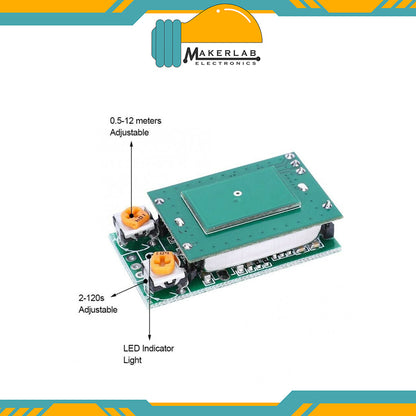 DFRobot Digital Microwave Motion Sensor / HFS-DC06 5.8GHz Microwave Radar Sensor Module