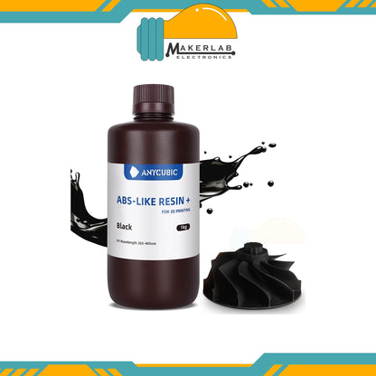Anycubic ABS-Like+ Resin Rapid UV Curing 405nm Standard Photopolymer Resin ABS for 3D Printer