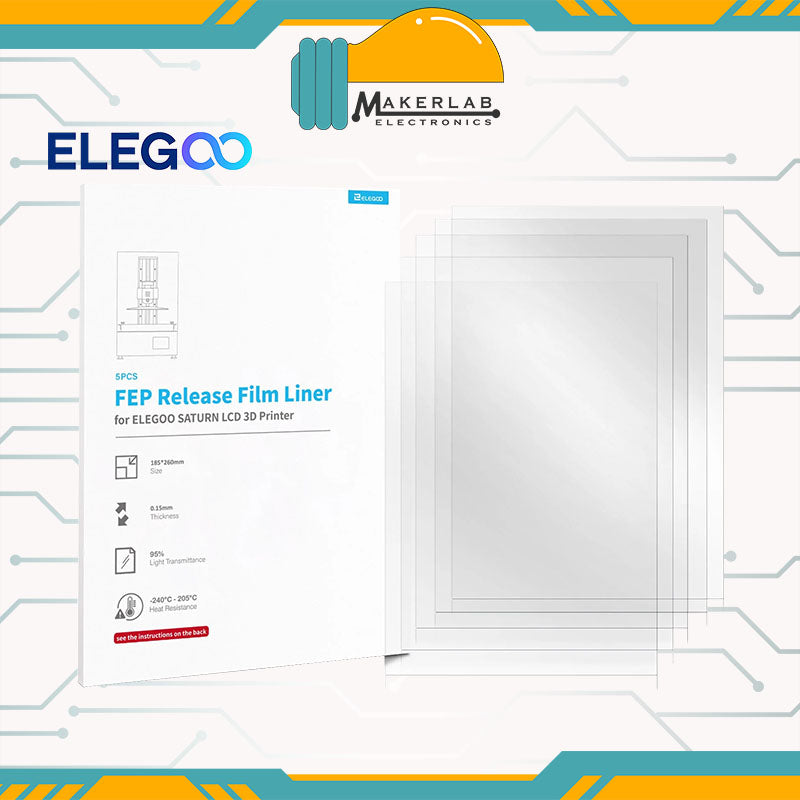 Elegoo 4k LCD Saturn  S | Mars 3 4K LCD | Mars 3 Pro with Temper 4K LCD | FEP Film 2.0