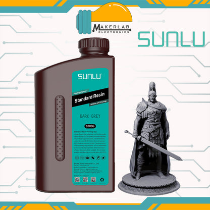 SUNLU Standard 1KG Photopolymer Resin 405nm UV Curing SLA 3D Printer