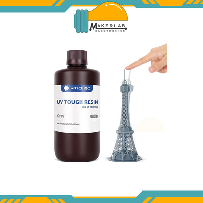 Anycubic Tough Resin 3D Printer Resin with High Precision and High Toughness 365-405nm Fast Curing 3D Resin for 3D Printer