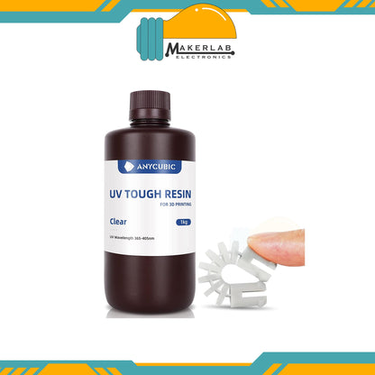 Anycubic Tough Resin 3D Printer Resin with High Precision and High Toughness 365-405nm Fast Curing 3D Resin for 3D Printer